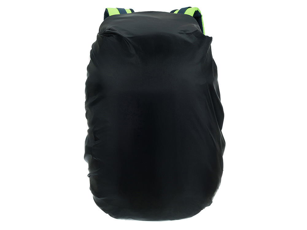 Туристический рюкзак TORBER КЕМПИНГ, синий/салатовый, полиэстер, 36 х 54 х 16 см