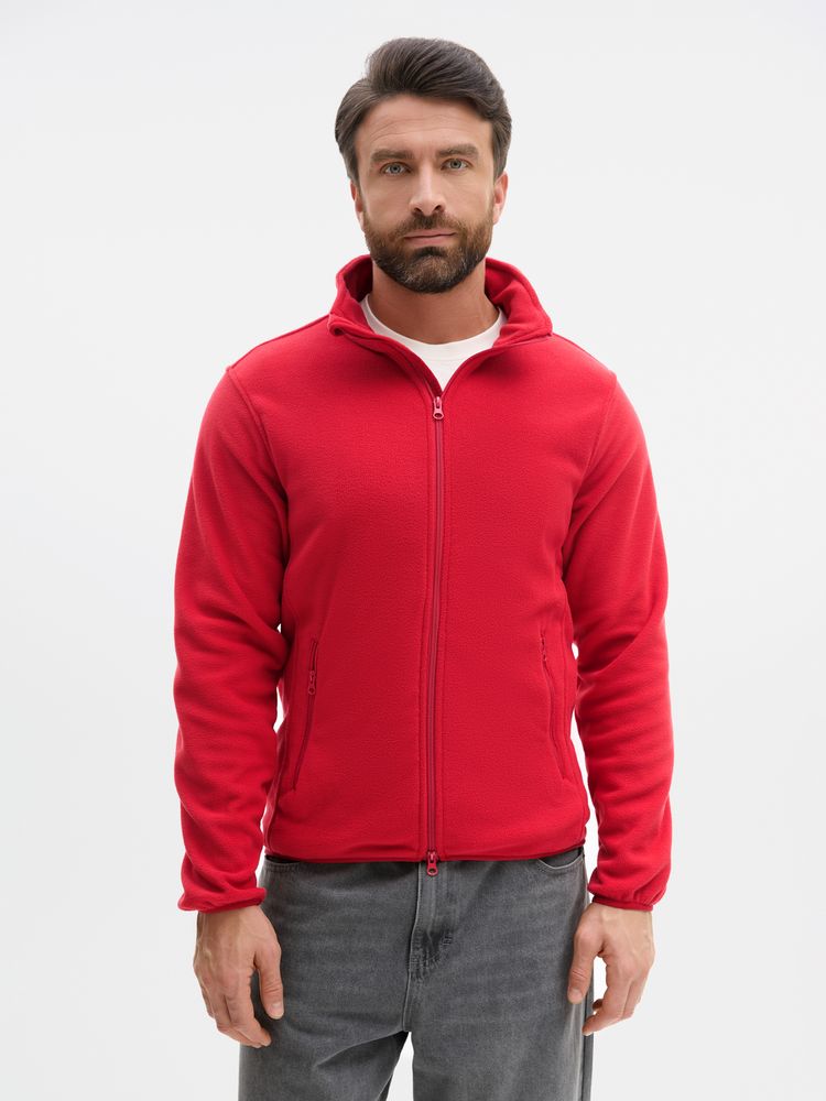 Куртка флисовая унисекс Ben Mac, красная, размер M