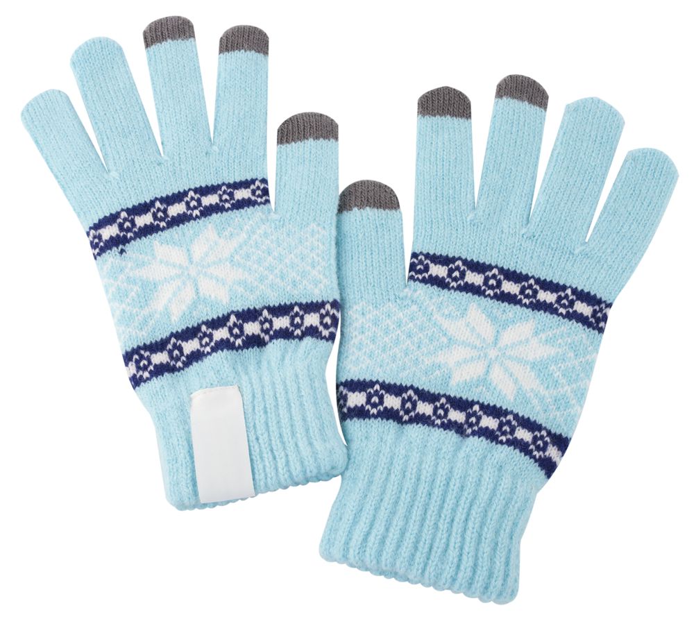 Сенсорные перчатки Snowflake фото на сайте Print Logo.