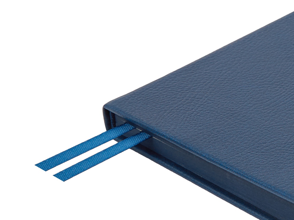 Ежедневник А5 датированный Megapolis Nappa на 2026, темно-синий