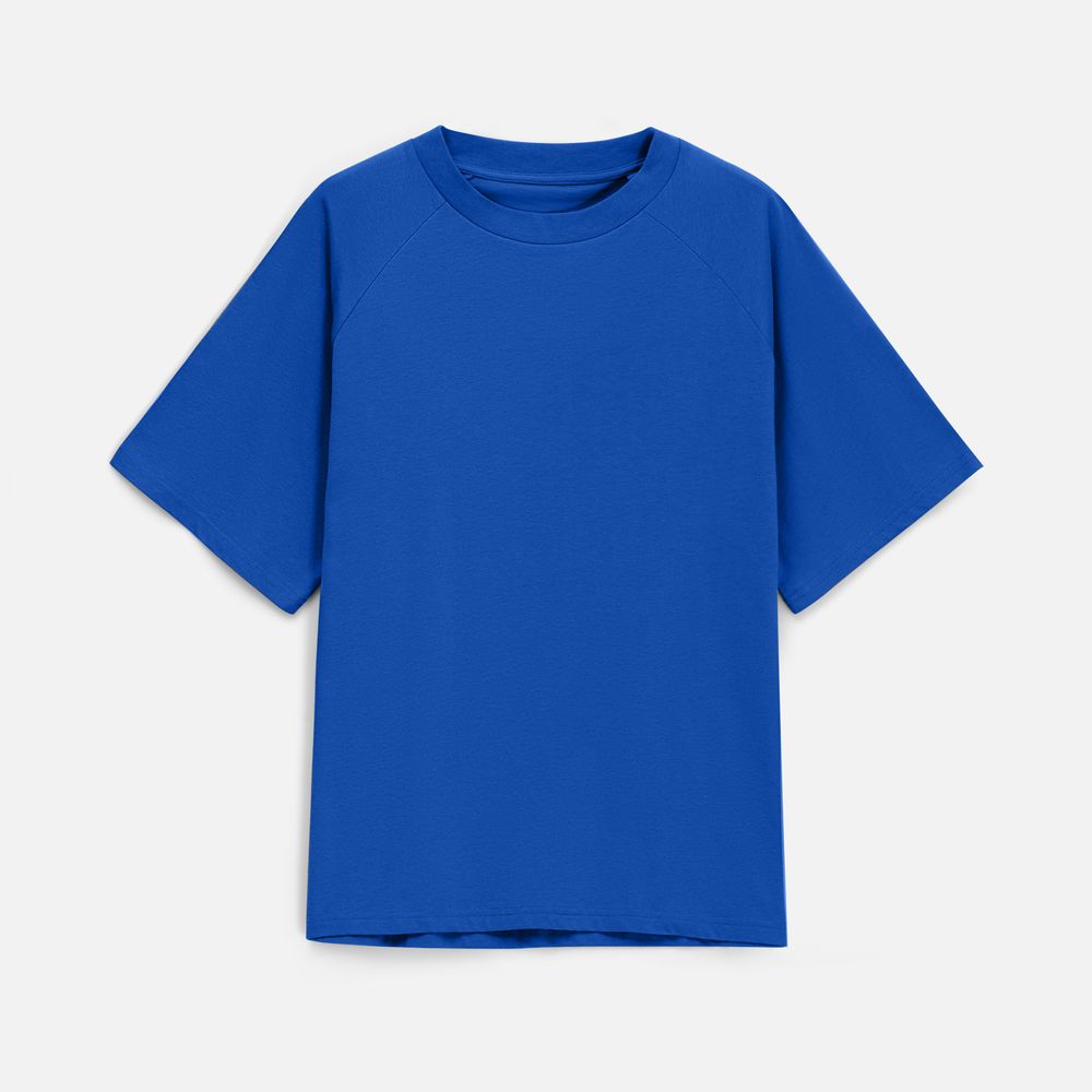 Футболка унисекс T2, синяя, размер XS/S