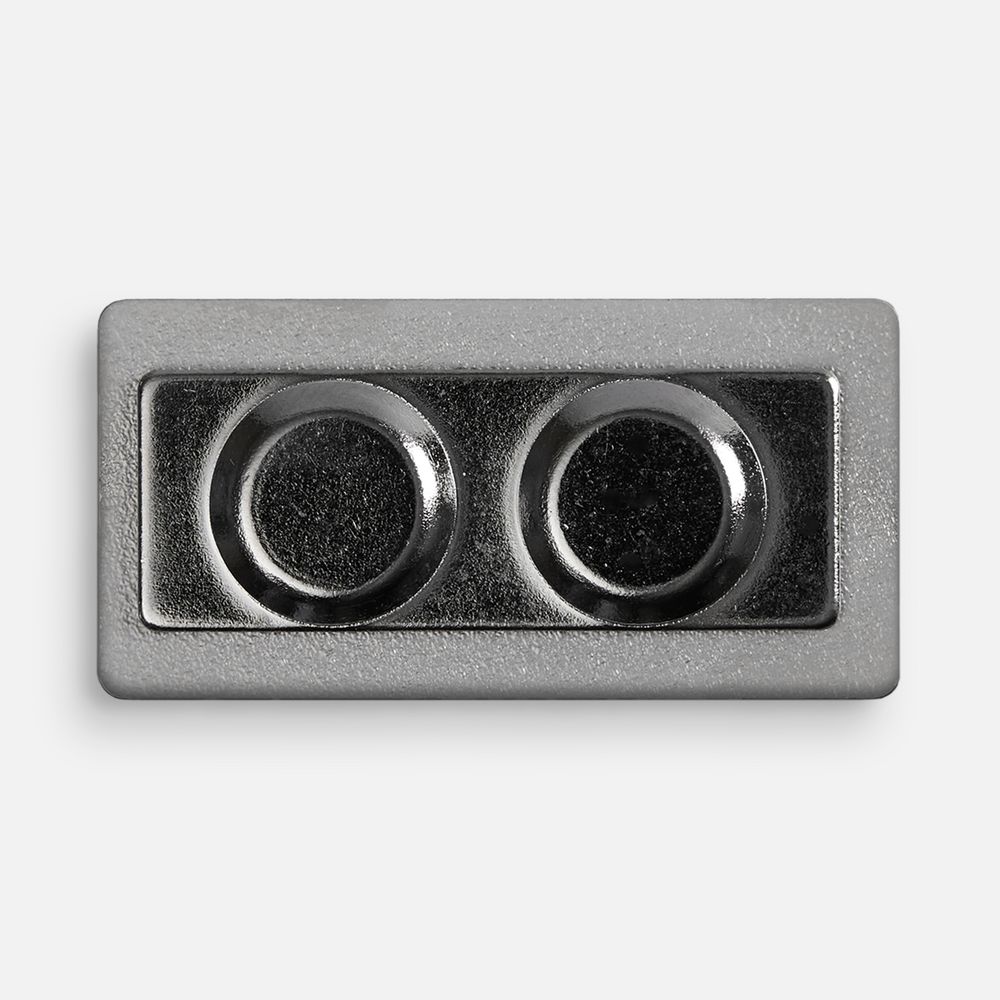 Значок Magnet Matto — пример нанесения логотипа () | Print Logo