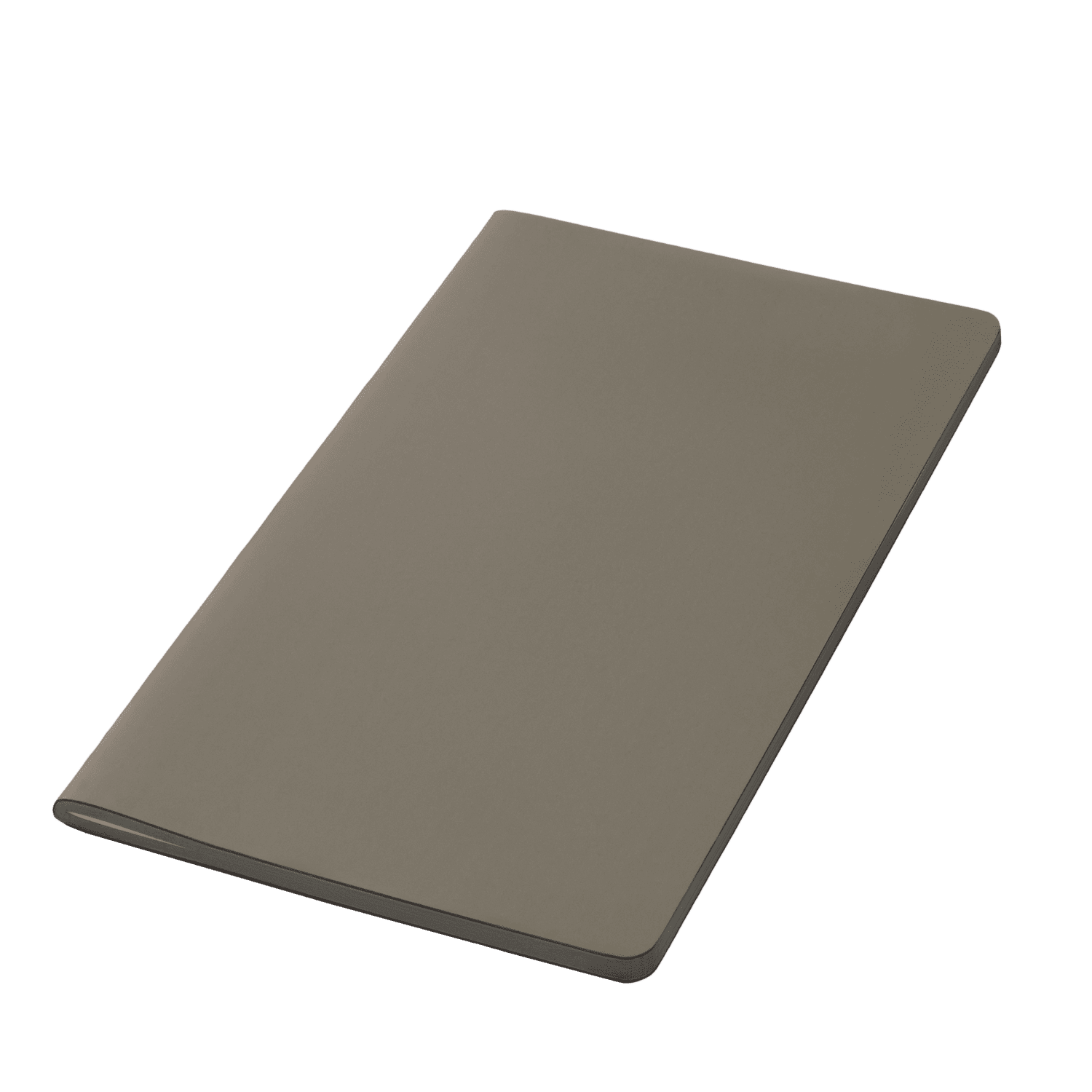 Блокнот Альфа Слим (Alpha slim), серый