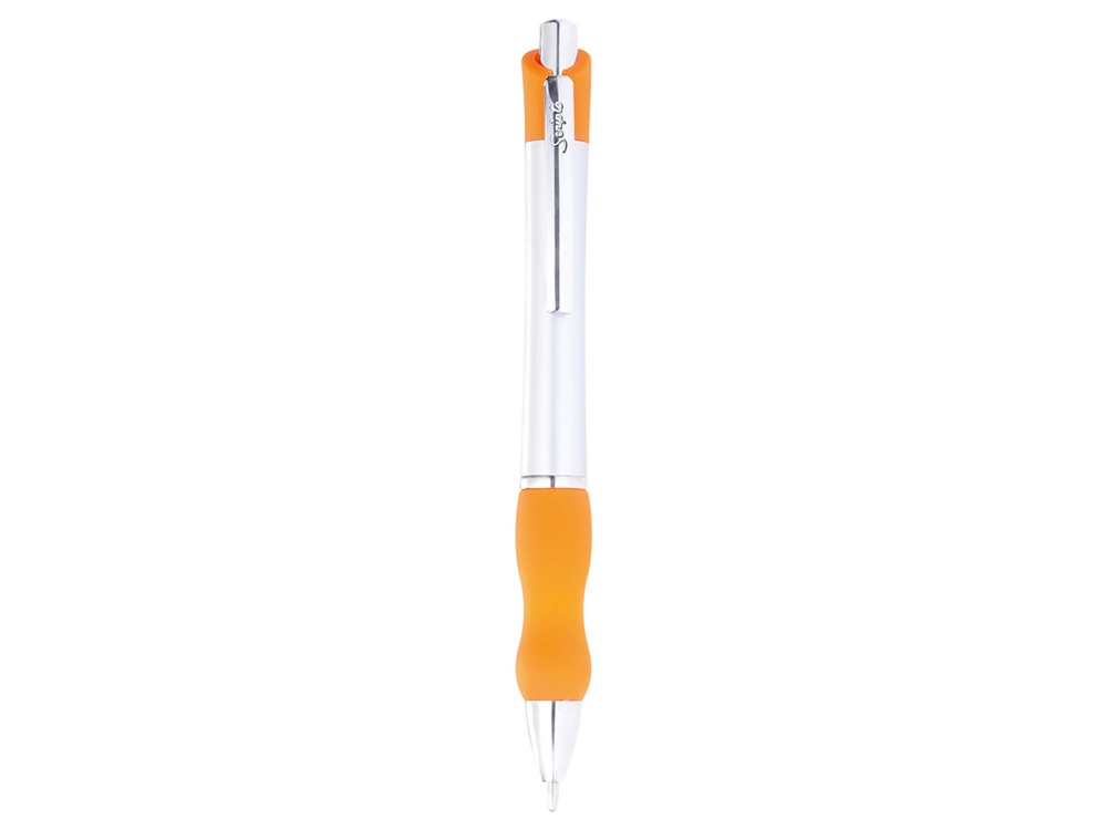 Ручка шариковая Bubble, оранжевый, черные чернила