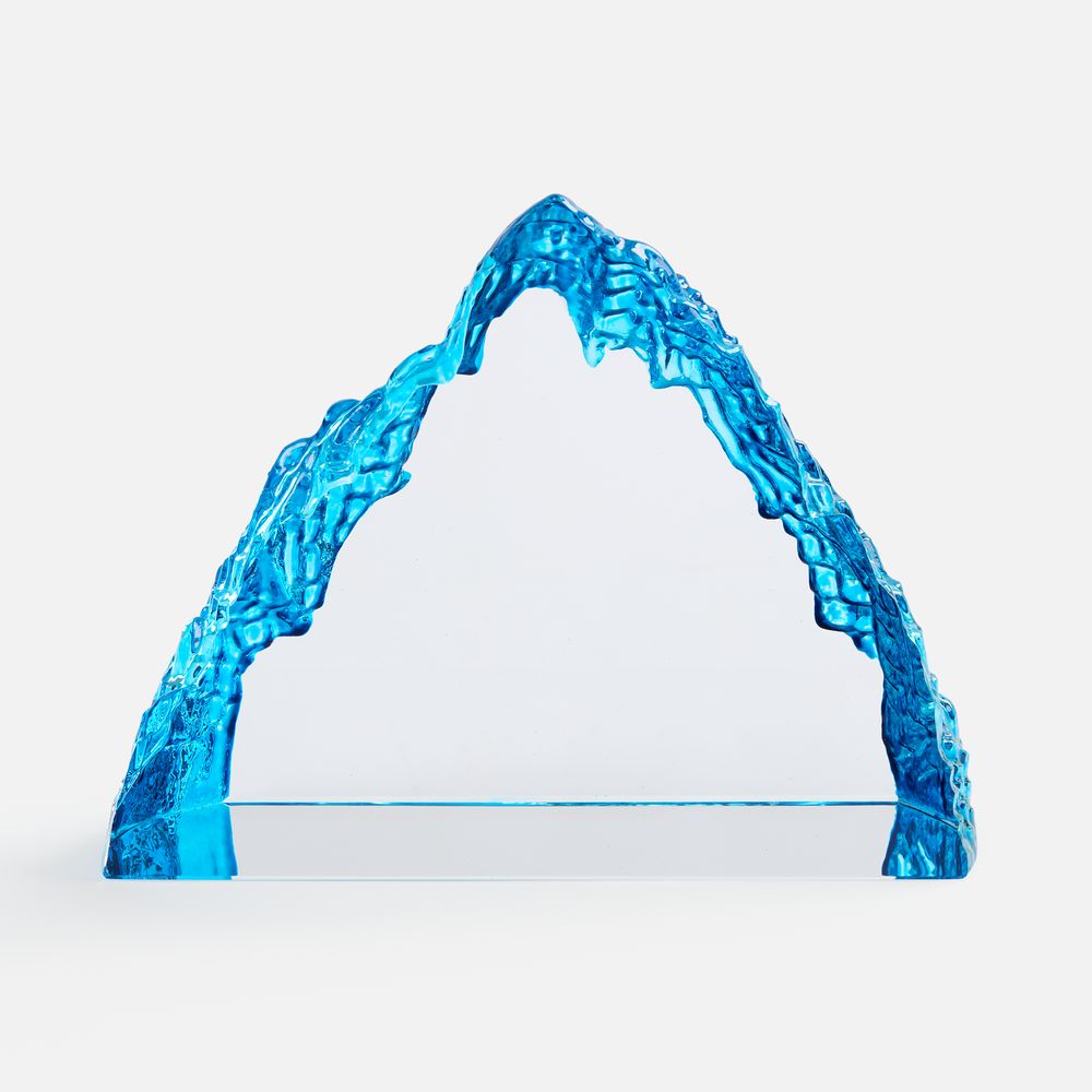 Стела Alpeak — пример нанесения логотипа () | Print Logo