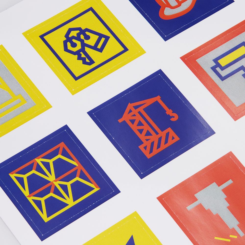 Стикерпак бумажный Industry