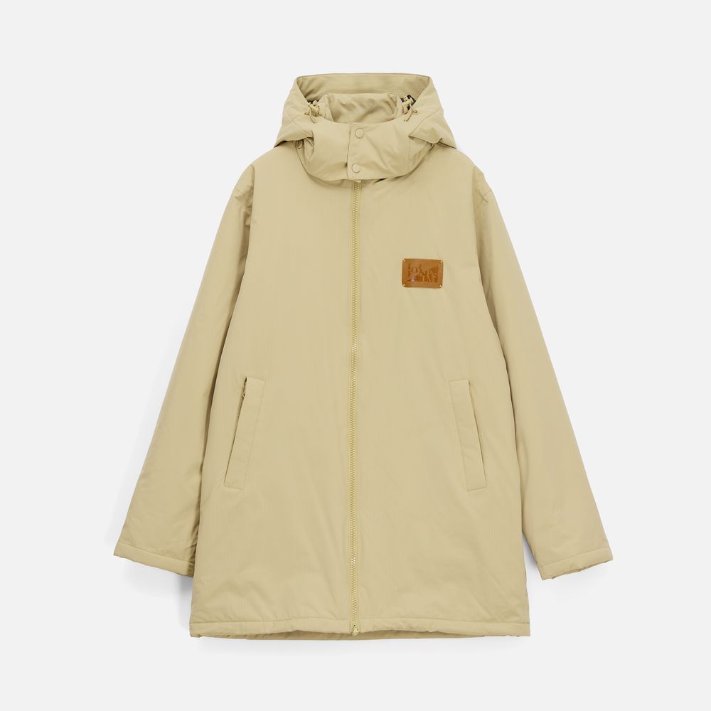 Куртка-парка унисекс Sfera, бежевая, размер 4XL