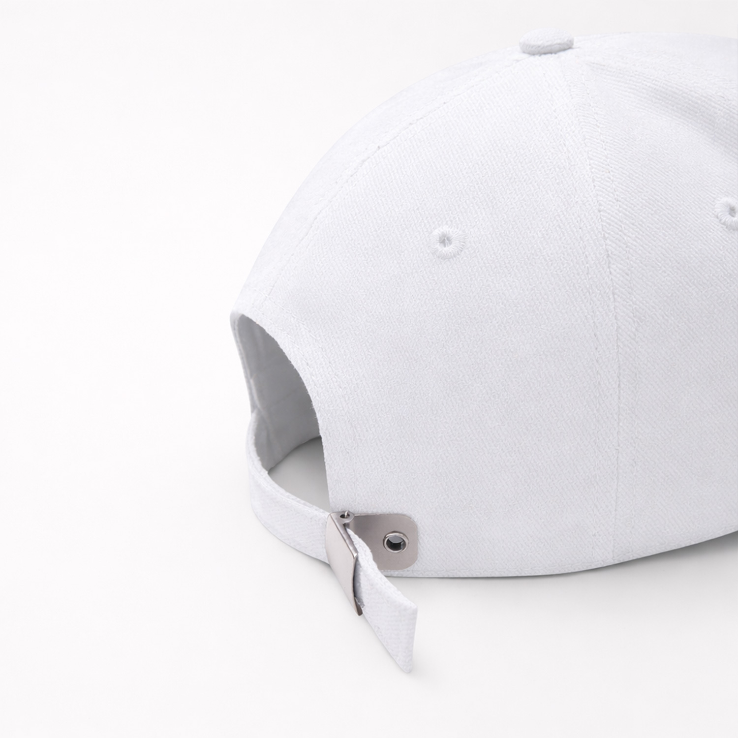 Бейсболка Аксис, 6 клиньев, белый