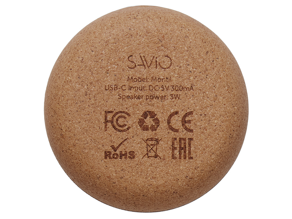 Беспроводная колонка Montii, 3 Вт, серебристый