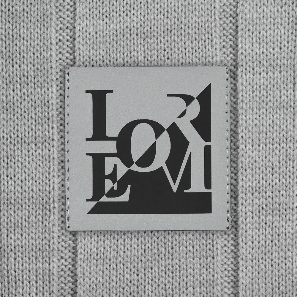 Лейбл светоотражающий Tao, L с логотипом сделано в России | Print Logo