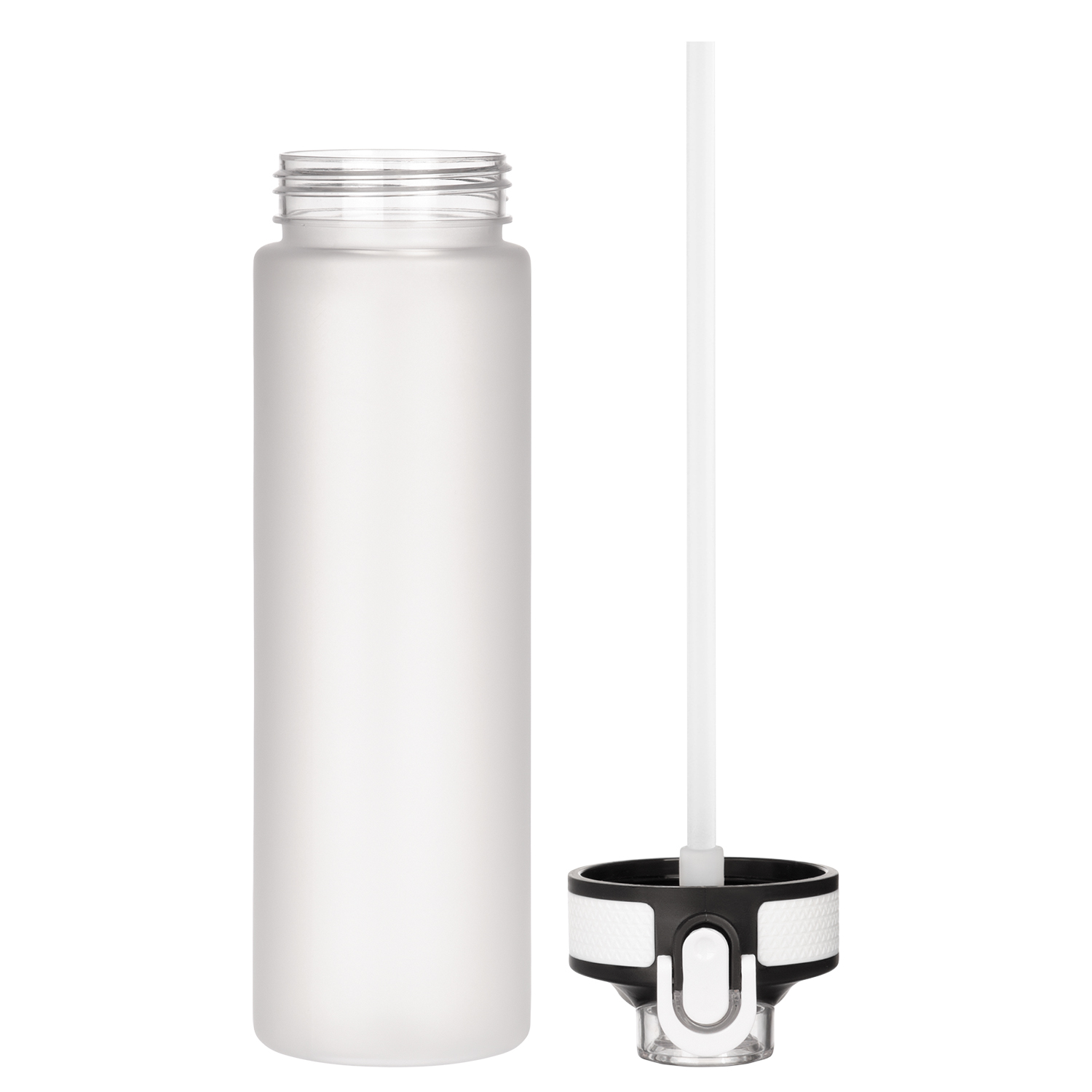 Бутылка для воды Флип, белая