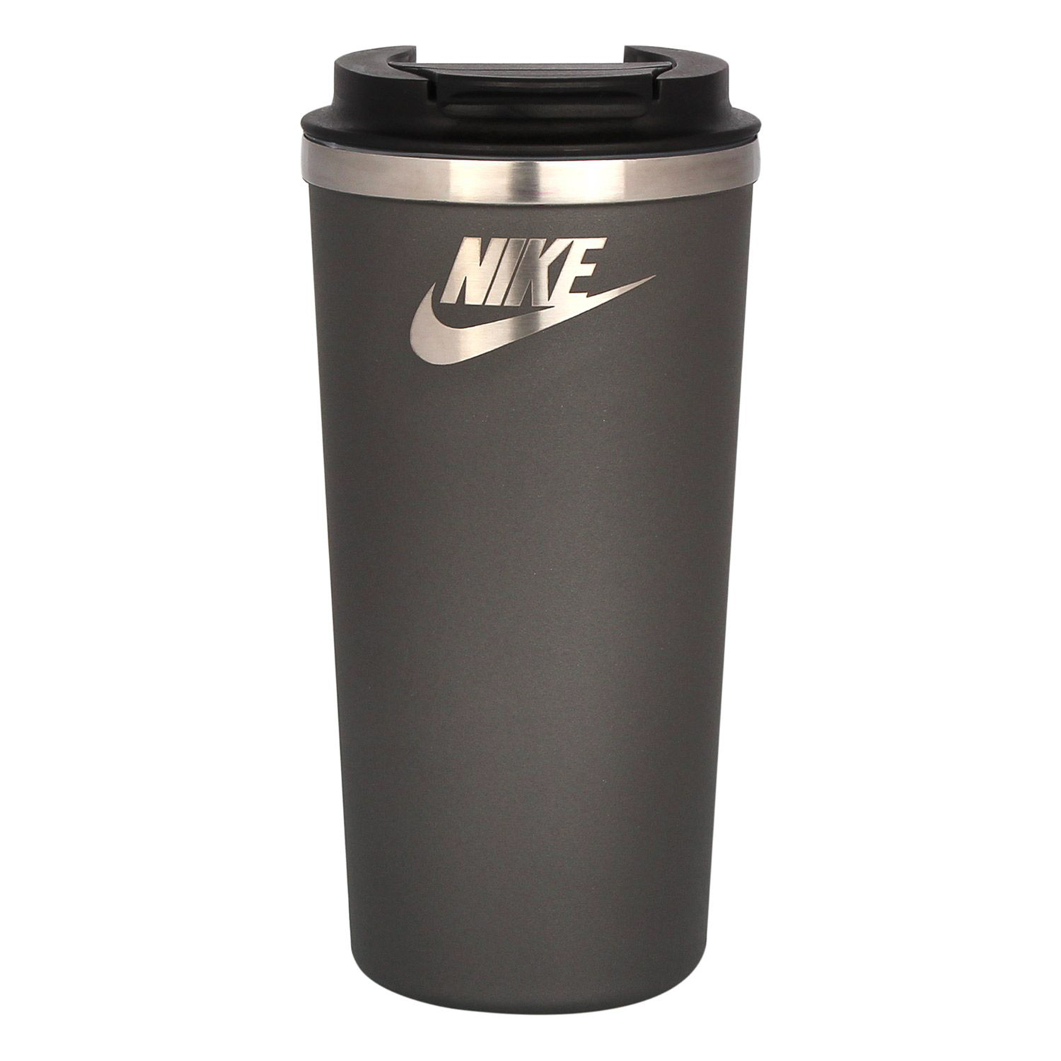 Термокружка вакуумная Palermo, серая, гладкая поверхность