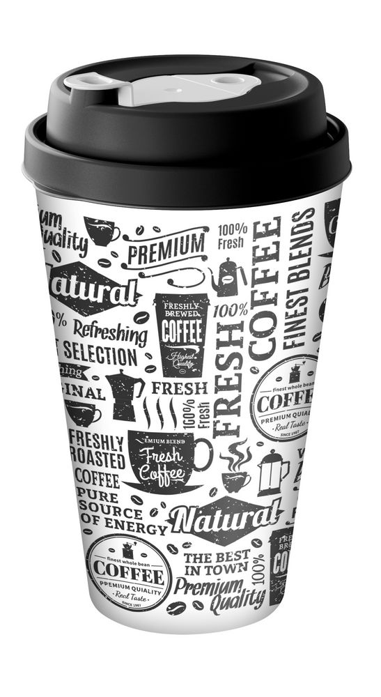 Стакан с крышкой Tumbler на заказ фото на сайте Print Logo.