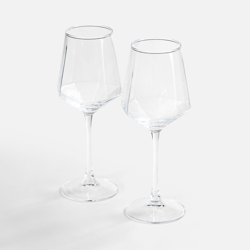 Набор из 2 бокалов для вина Fasetti