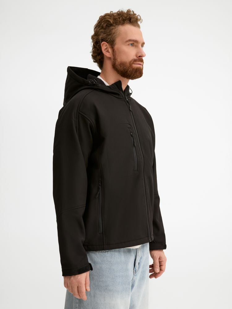 Куртка мужская с капюшоном Replay Men 340 черная, размер 3XL