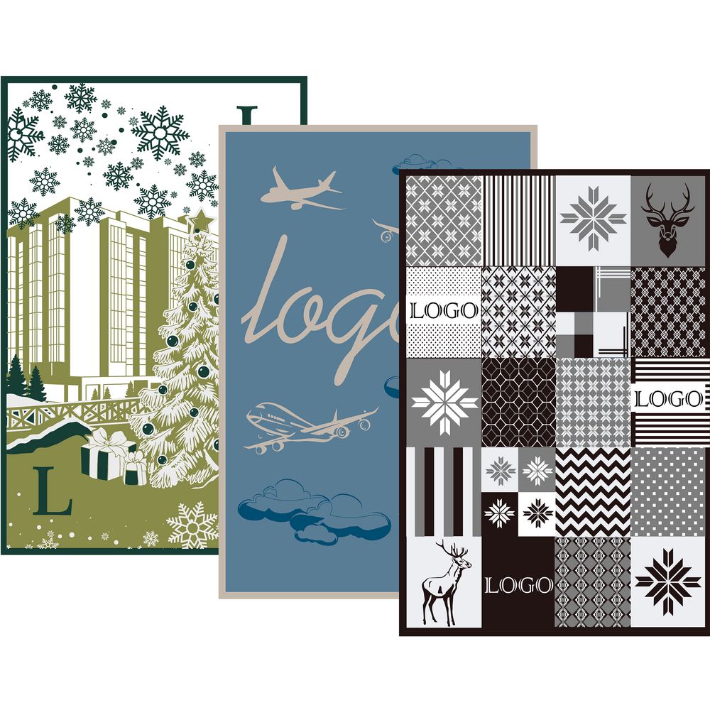 Плед на заказ Tricksy Net, 3 цвета, М