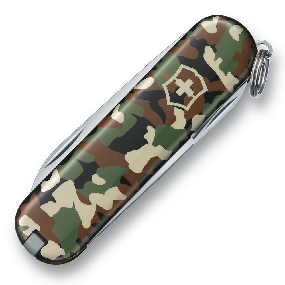 Нож перочинный Classic 58 — пример нанесения логотипа (VICTORINOX) | Print Logo