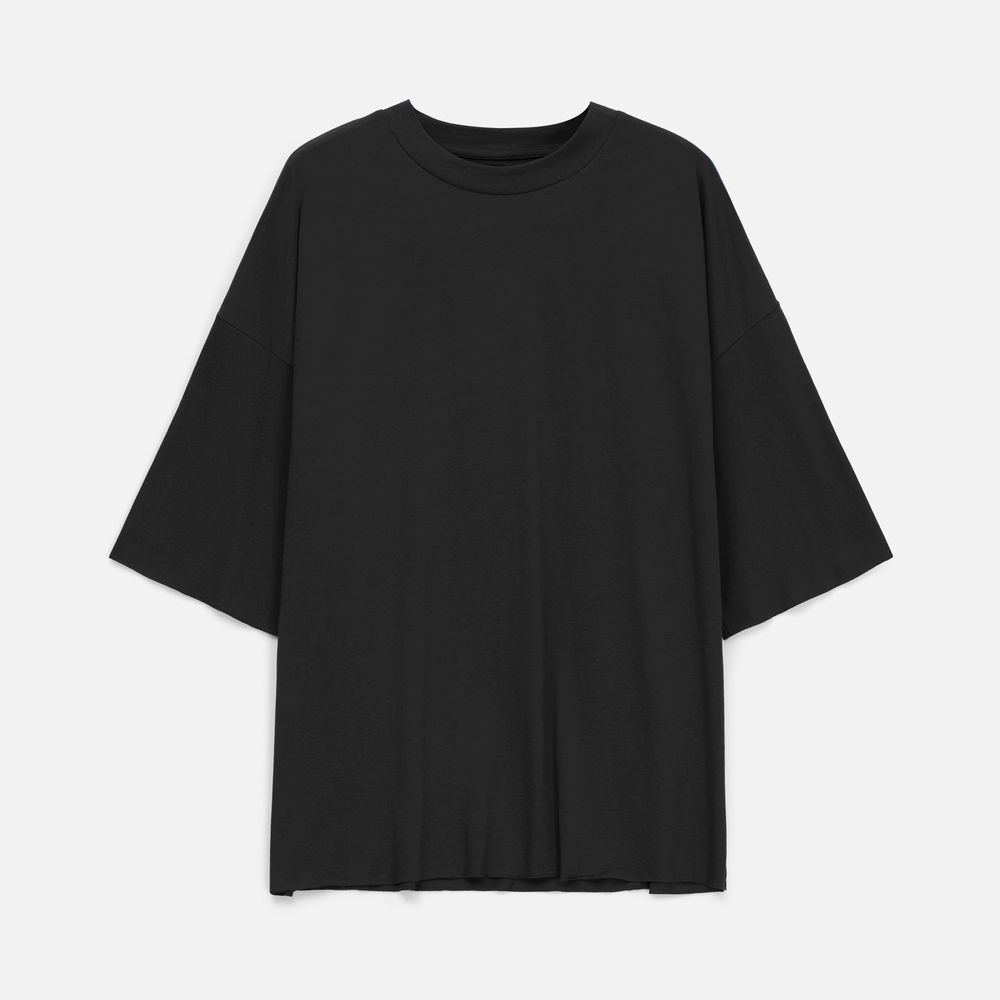 Футболка унисекс T1, черная, размер XL/XXL