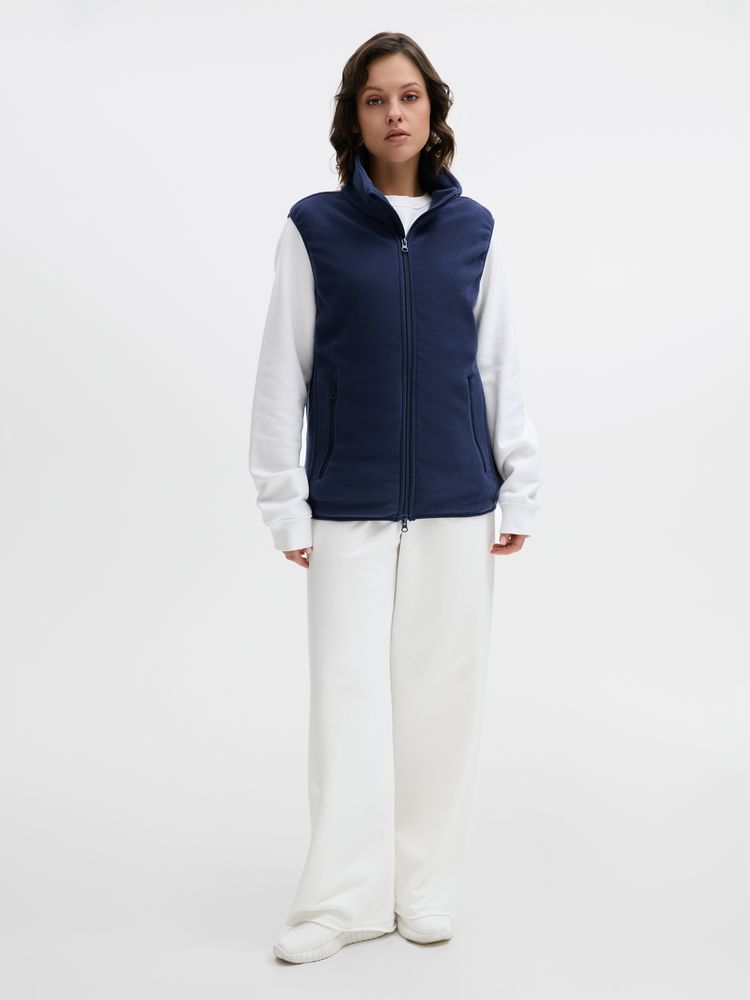 Жилет флисовый унисекс Ben Mac, темно-синий, размер 3XL