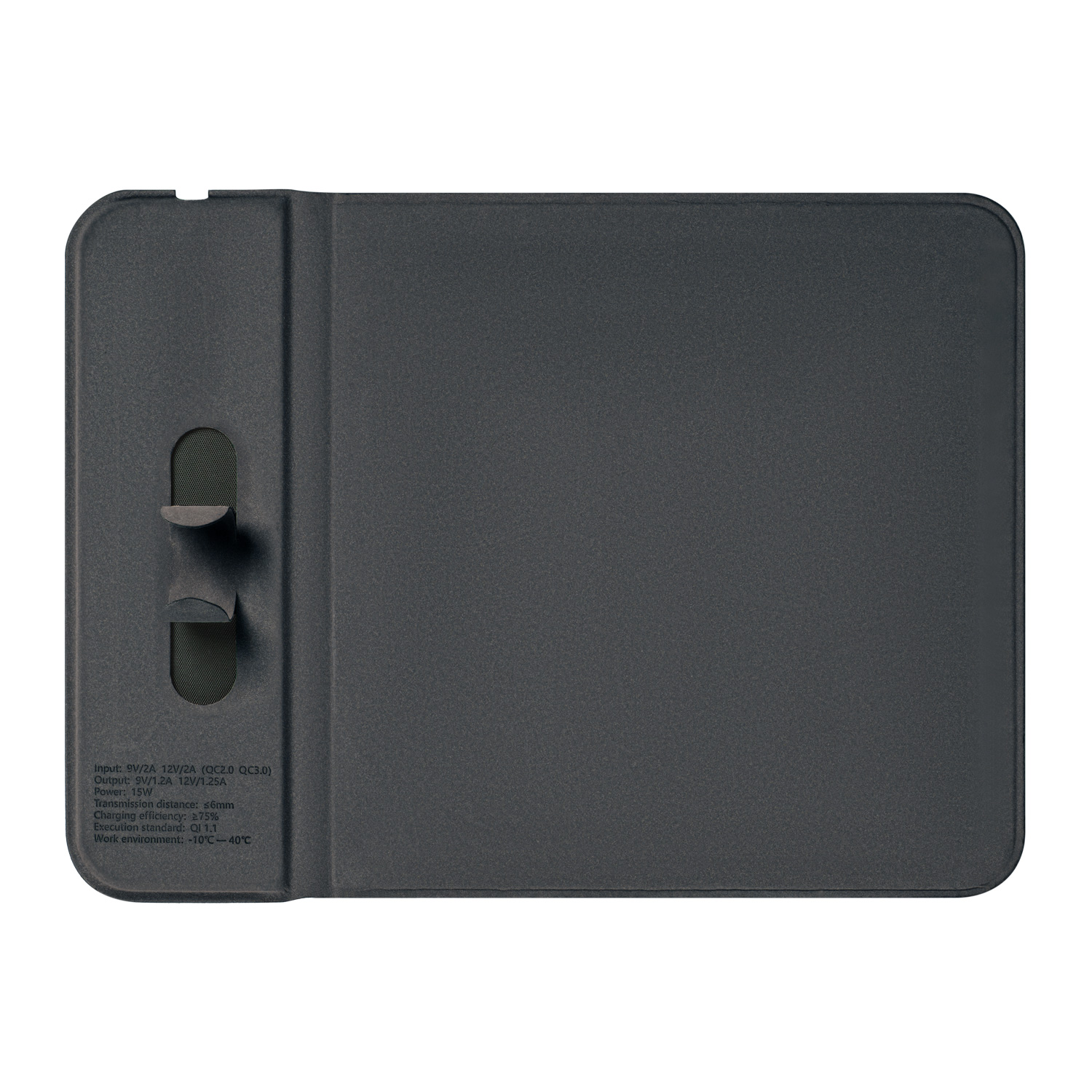 Коврик для мыши с беспроводным зарядным устройством 15W Онор (Honor), синий