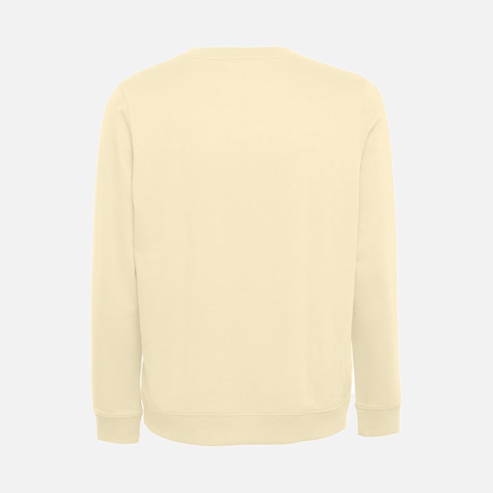 Свитшот унисекс Colombo, светло-желтый, размер S