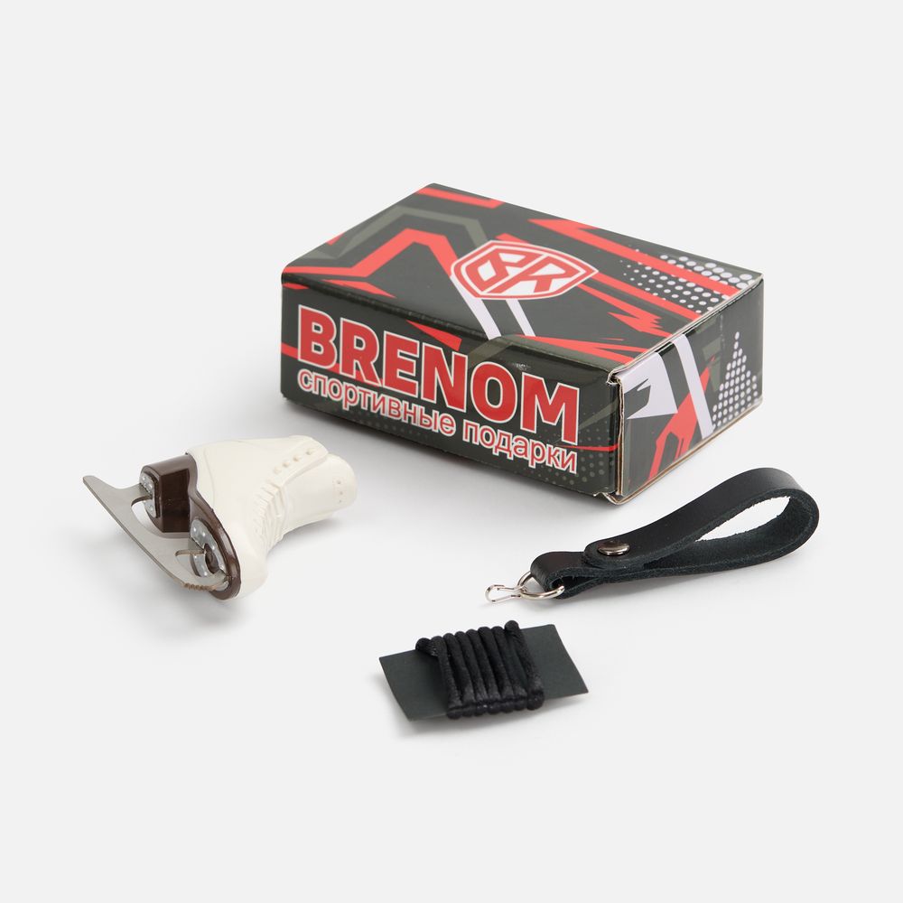 Брелок «Фигурный конек» — пример нанесения логотипа (сделано в России) | Print Logo