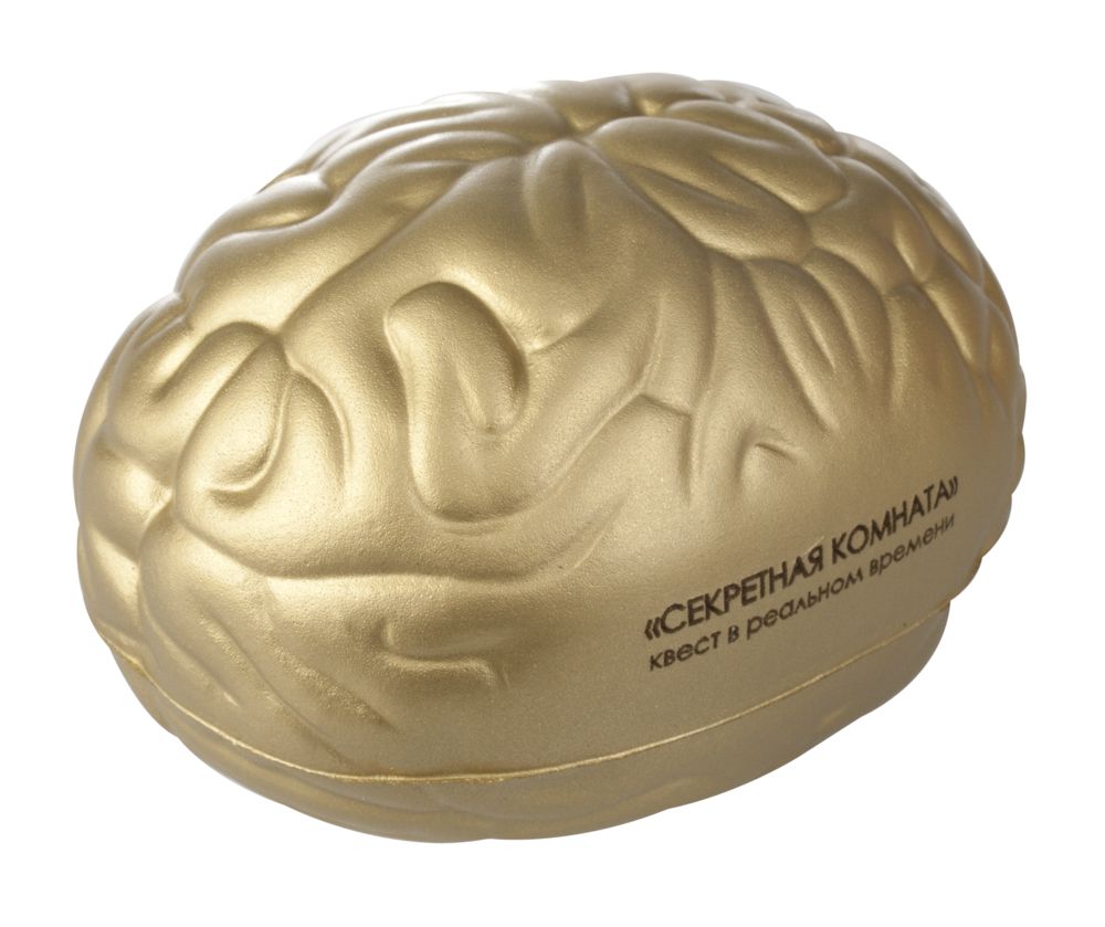 Антистресс «Золотой мозг» фото на сайте Print Logo.