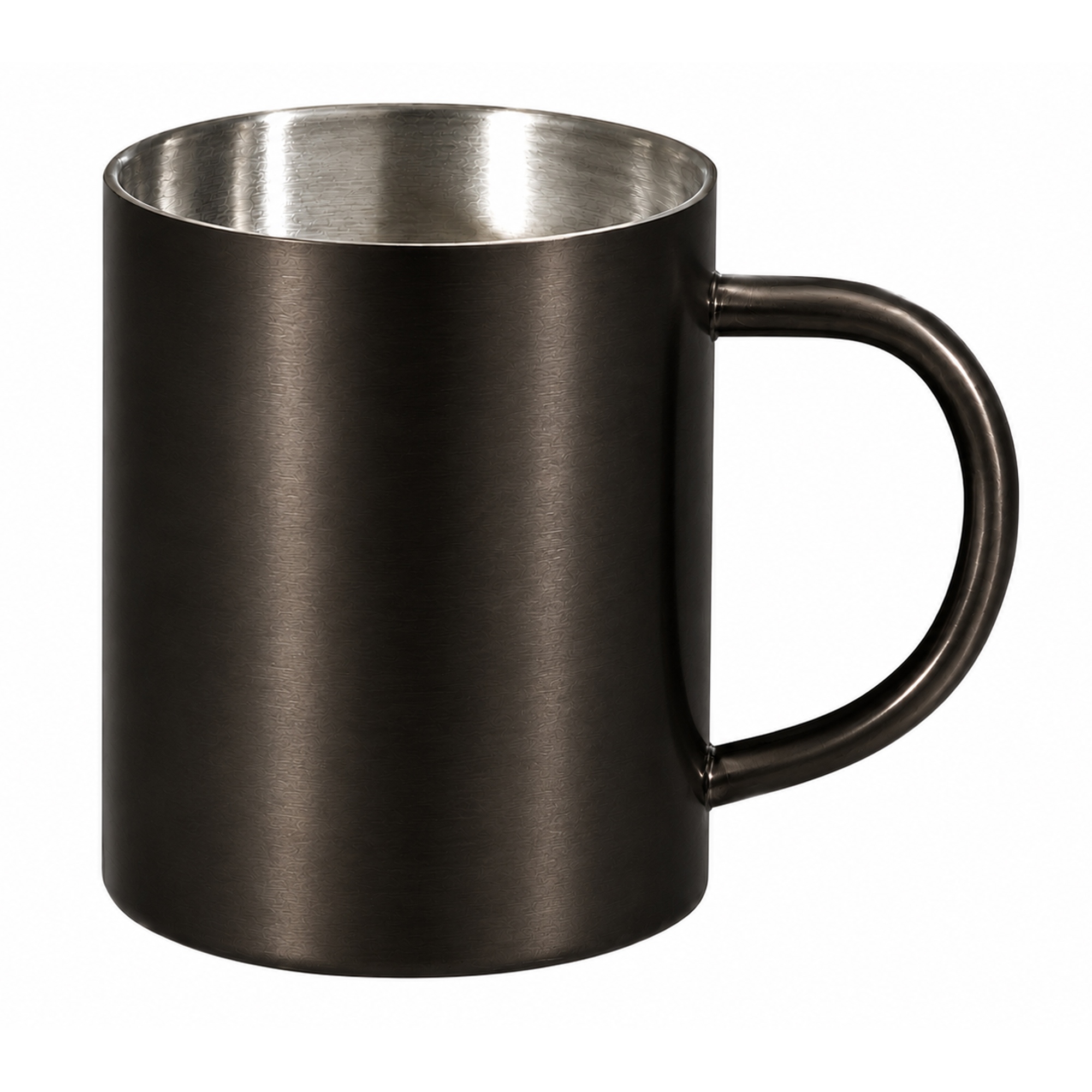 Стальная кружка с двойными стенками Altai, gun metal