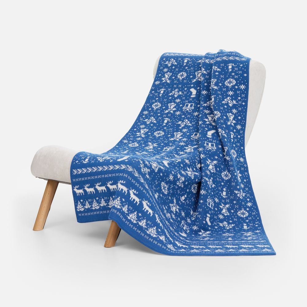 Плед Holidale с логотипом teplo | Print Logo