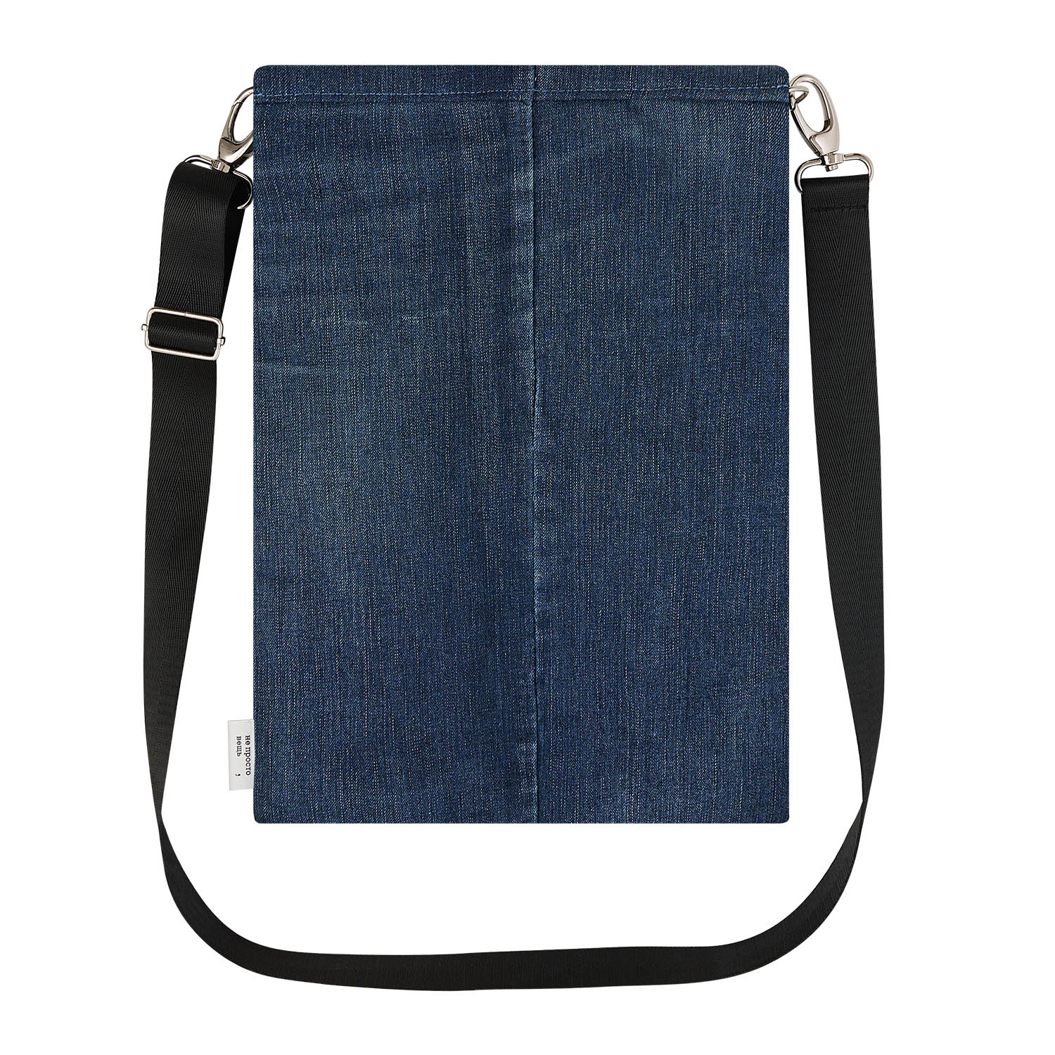 Чехол для ноутбука Portobello x Не просто вещь — пример нанесения логотипа (Portobello Шопперы) | Print Logo