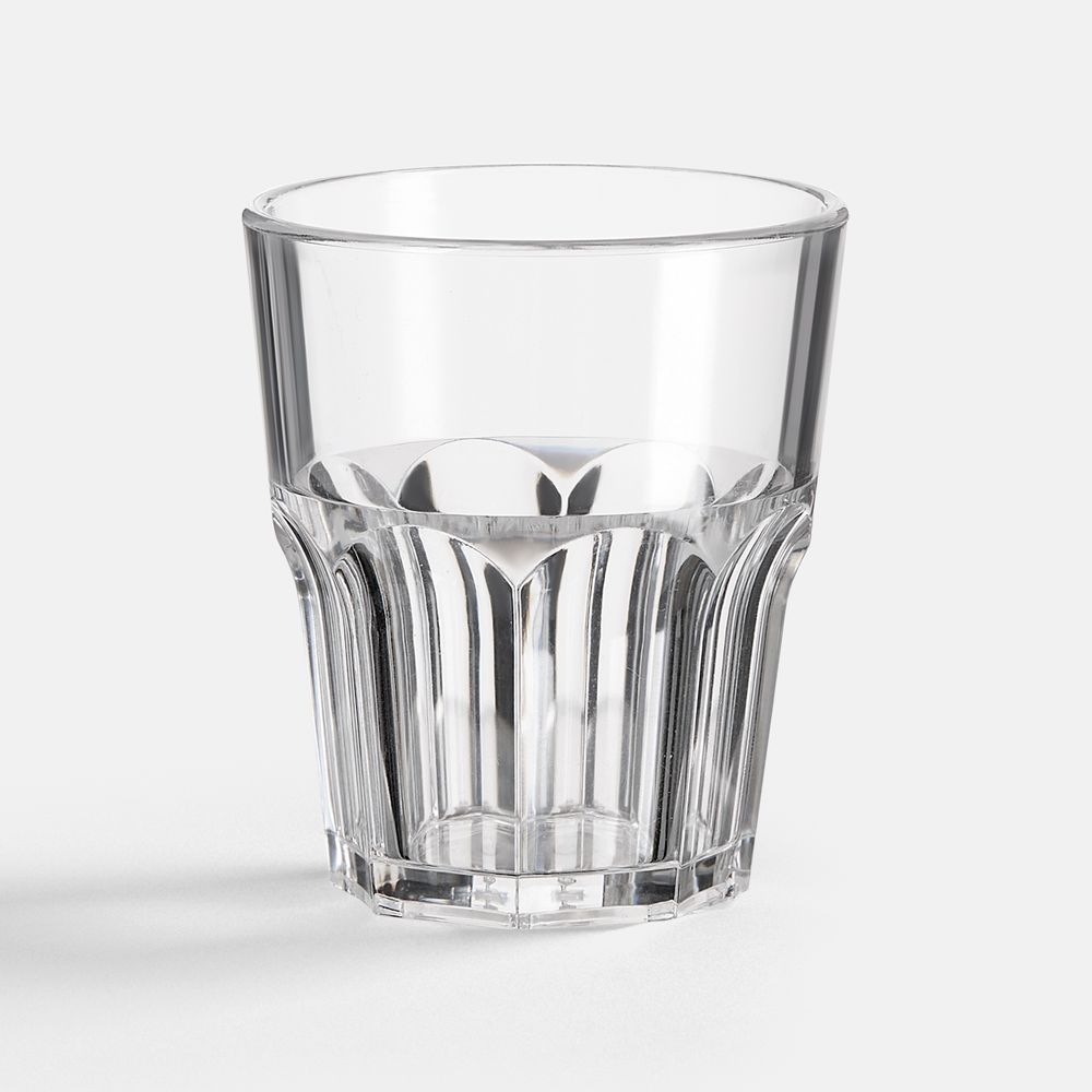 Стопка пластиковая «Граненая» с логотипом сделано в России | Print Logo