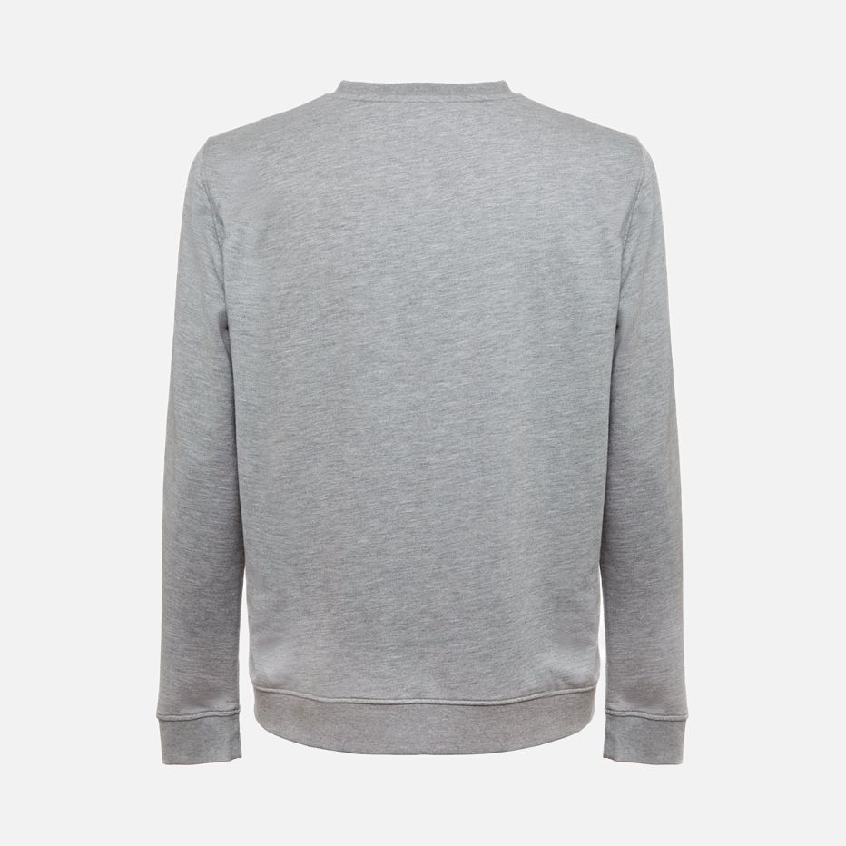 Свитшот унисекс Colombo, серый меланж, размер M