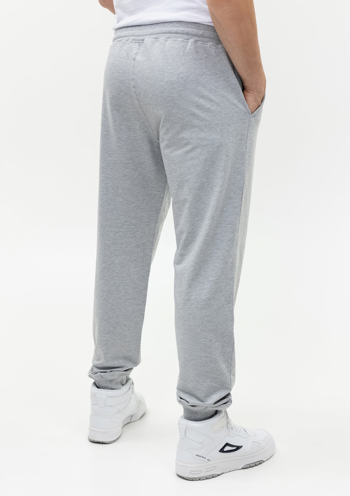 Брюки мужские STAN футер без начёса, 260, 62, Серый меланж,  (50/60)  (56/XXXL)