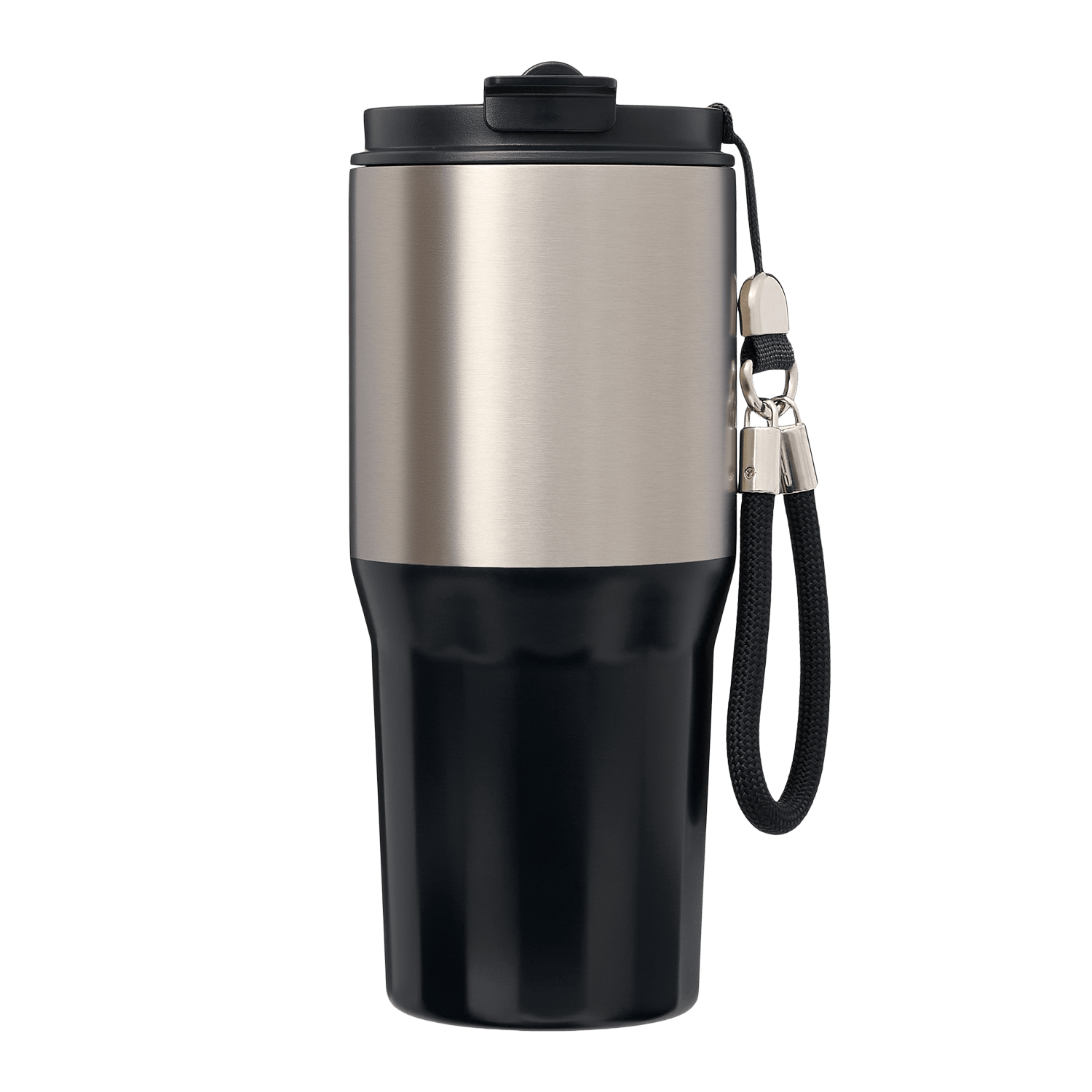 Термокружка вакуумная Avenue, серая с логотипом Portobello Термокружки | Print Logo