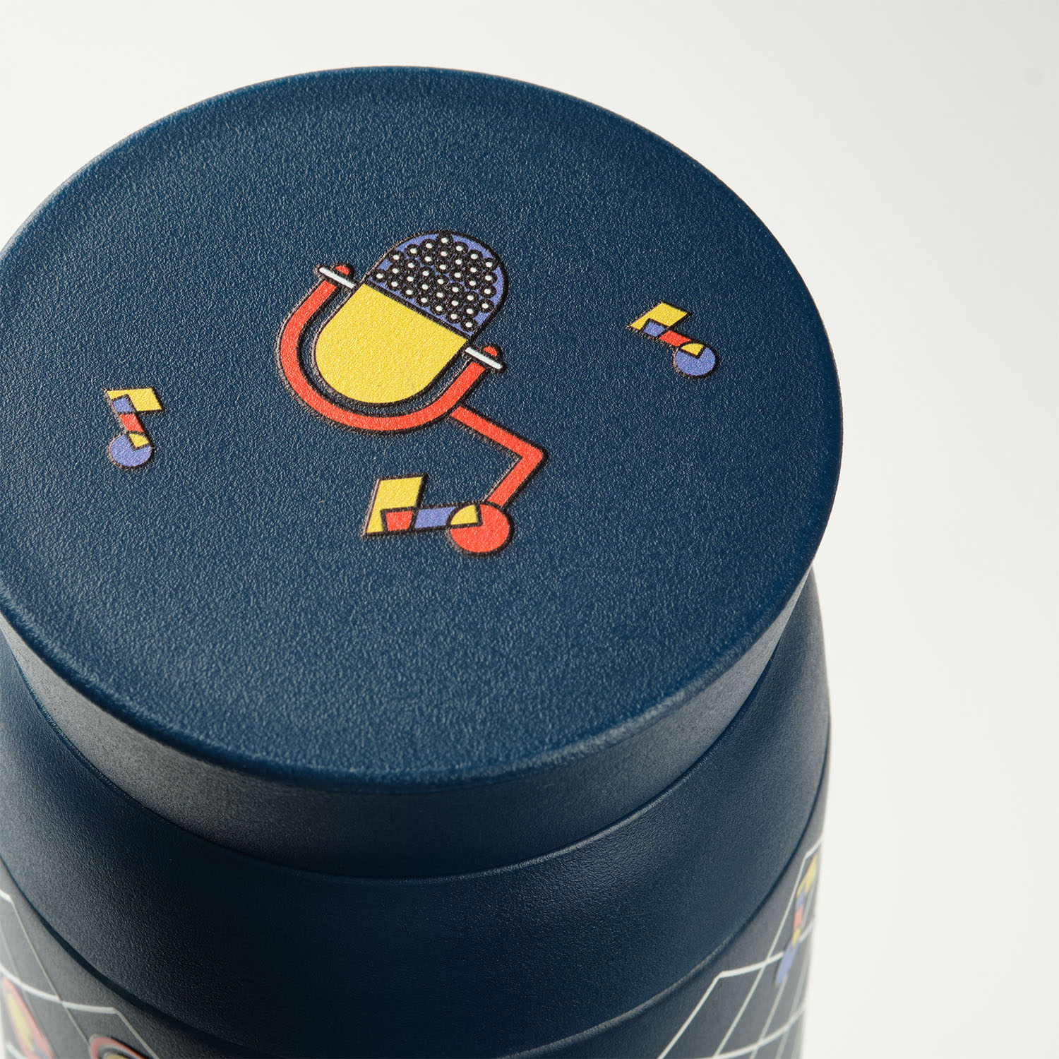 Термобутылка вакуумная герметичная Грейс, синяя