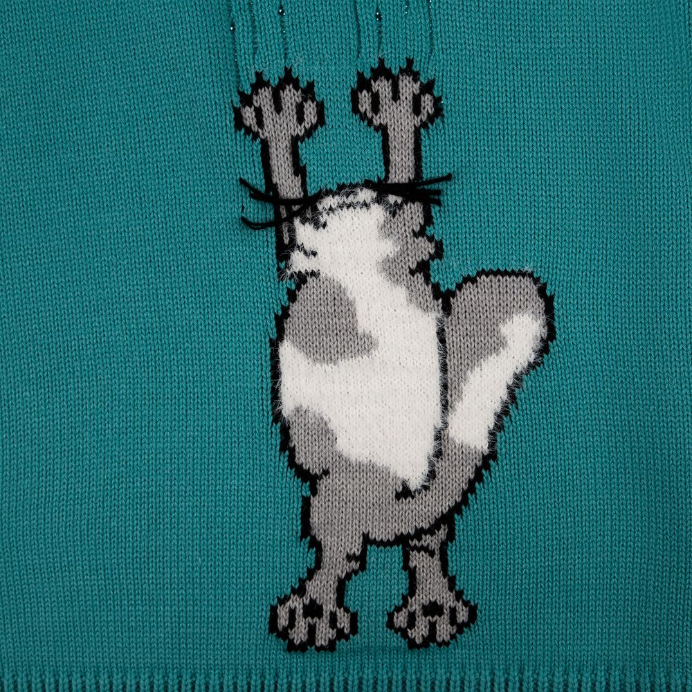 Свитер оверсайз Tricksy Net Grunge на заказ фото на сайте Print Logo.