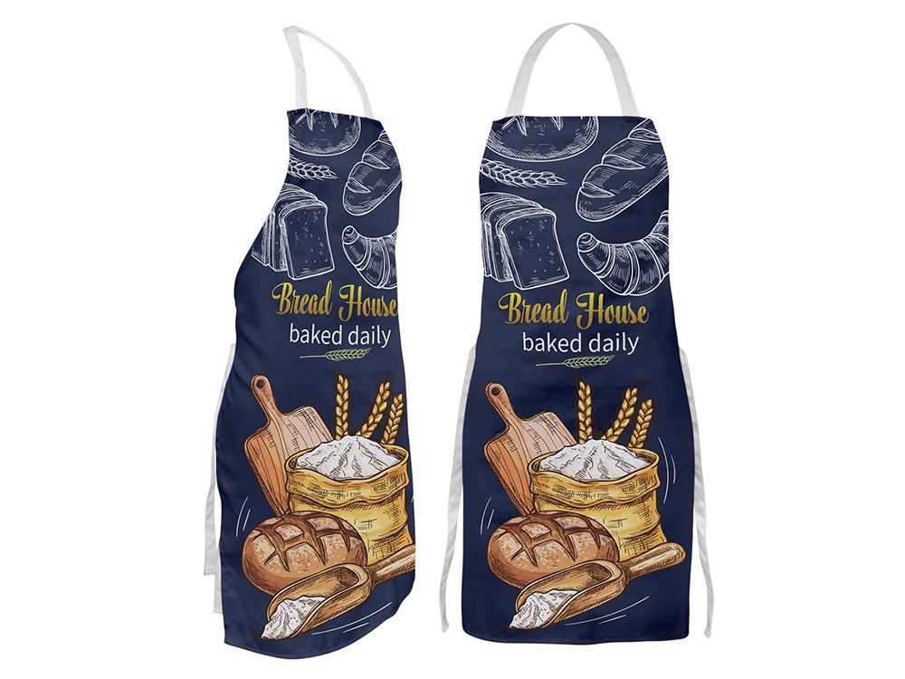 Фартук с возможностью полноцветной печати с логотипом  | Print Logo