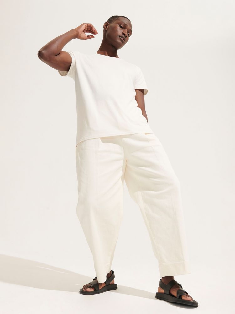 Футболка мужская Pioneer Men, молочно-белая, размер S