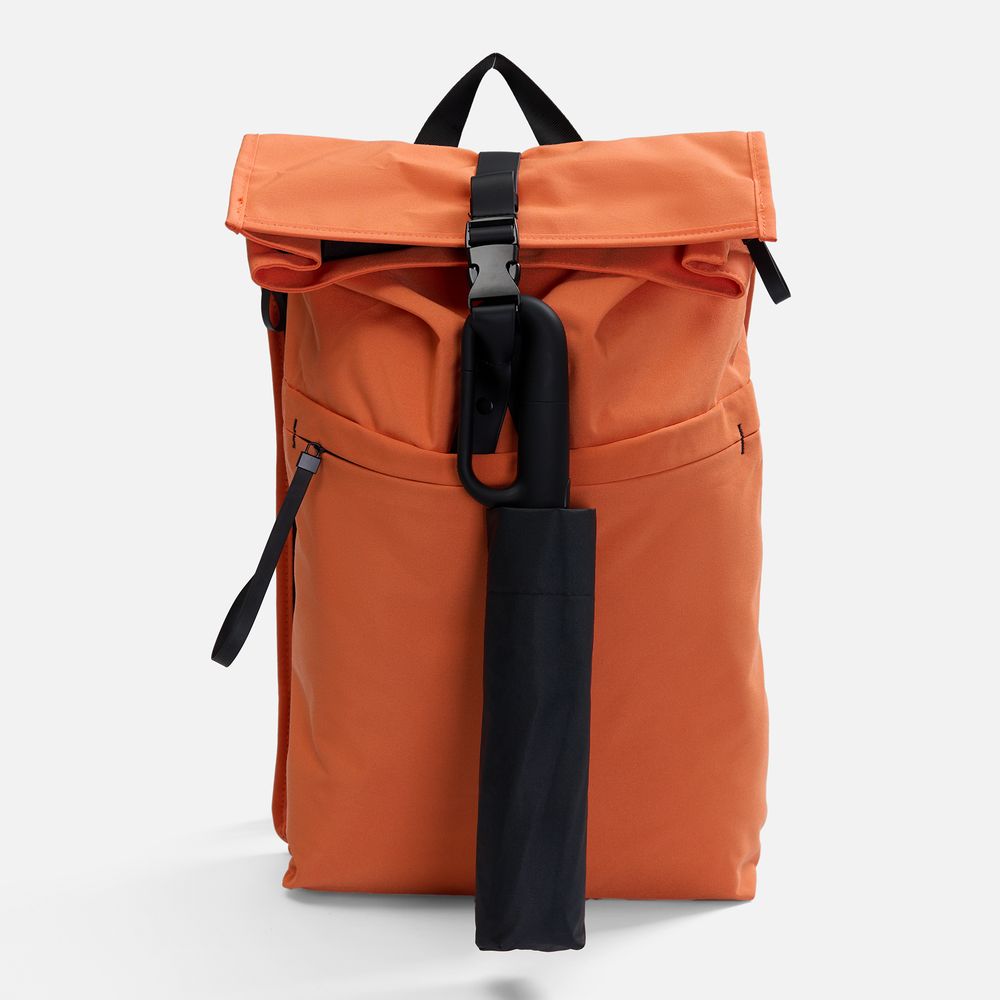 Зонт обратного сложения inLoop с ручкой-карабином