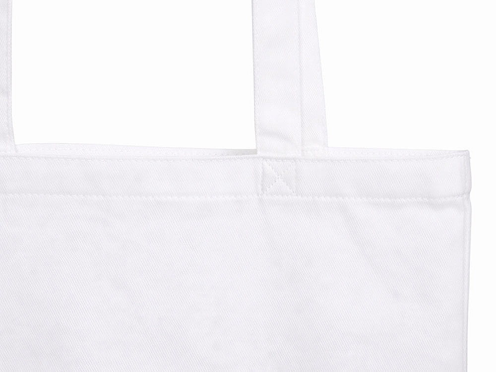 Сумка Кэррими 180 из хлопка, 180 г/м2, белый