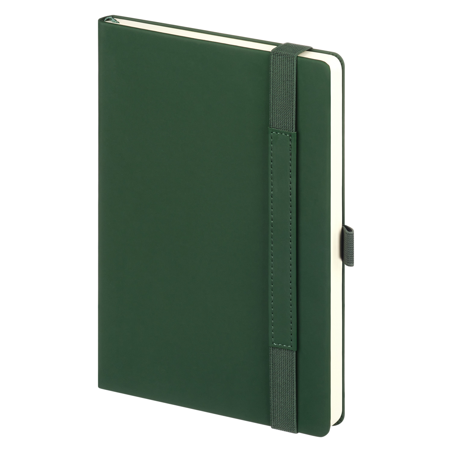 Ежедневник Альфа (Alpha) недатированный, зеленый/оливковый