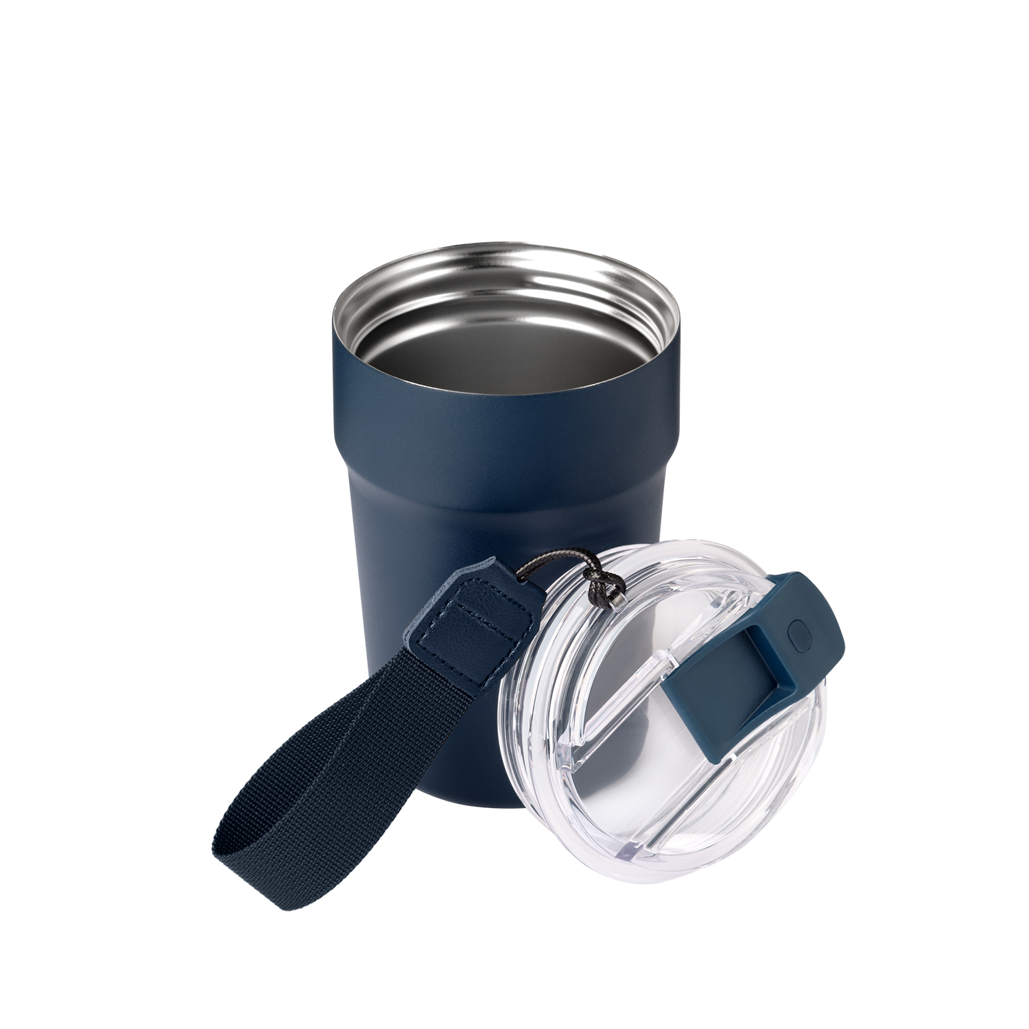 Термокружка вакуумная Монако, синяя