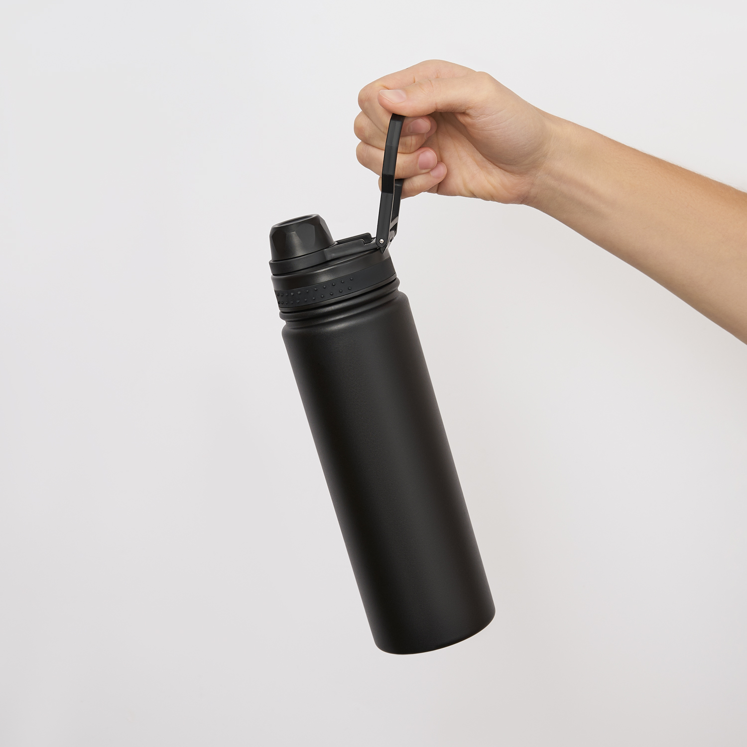 Термобутылка вакуумная герметичная Савона, черная