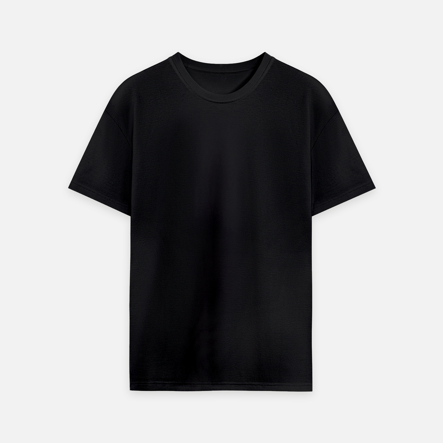 Футболка унисекс премиум AURA, 100% хлопок 200гр. черный, размер 3XL/4XL