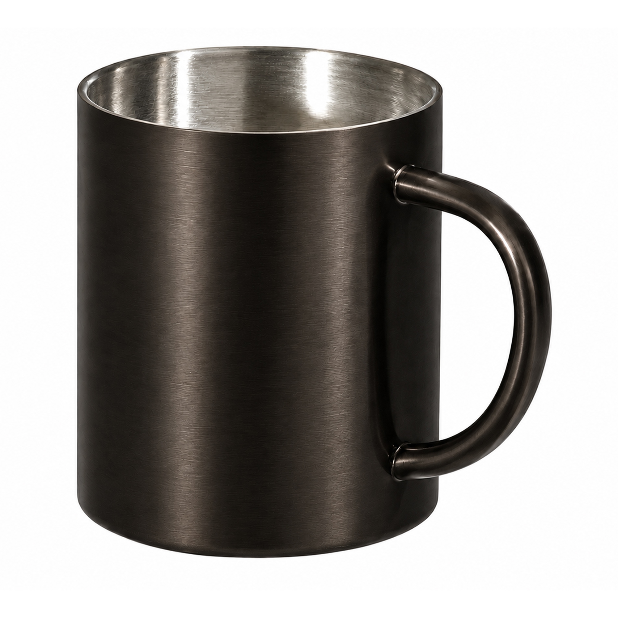 Стальная кружка с двойными стенками Altai, gun metal