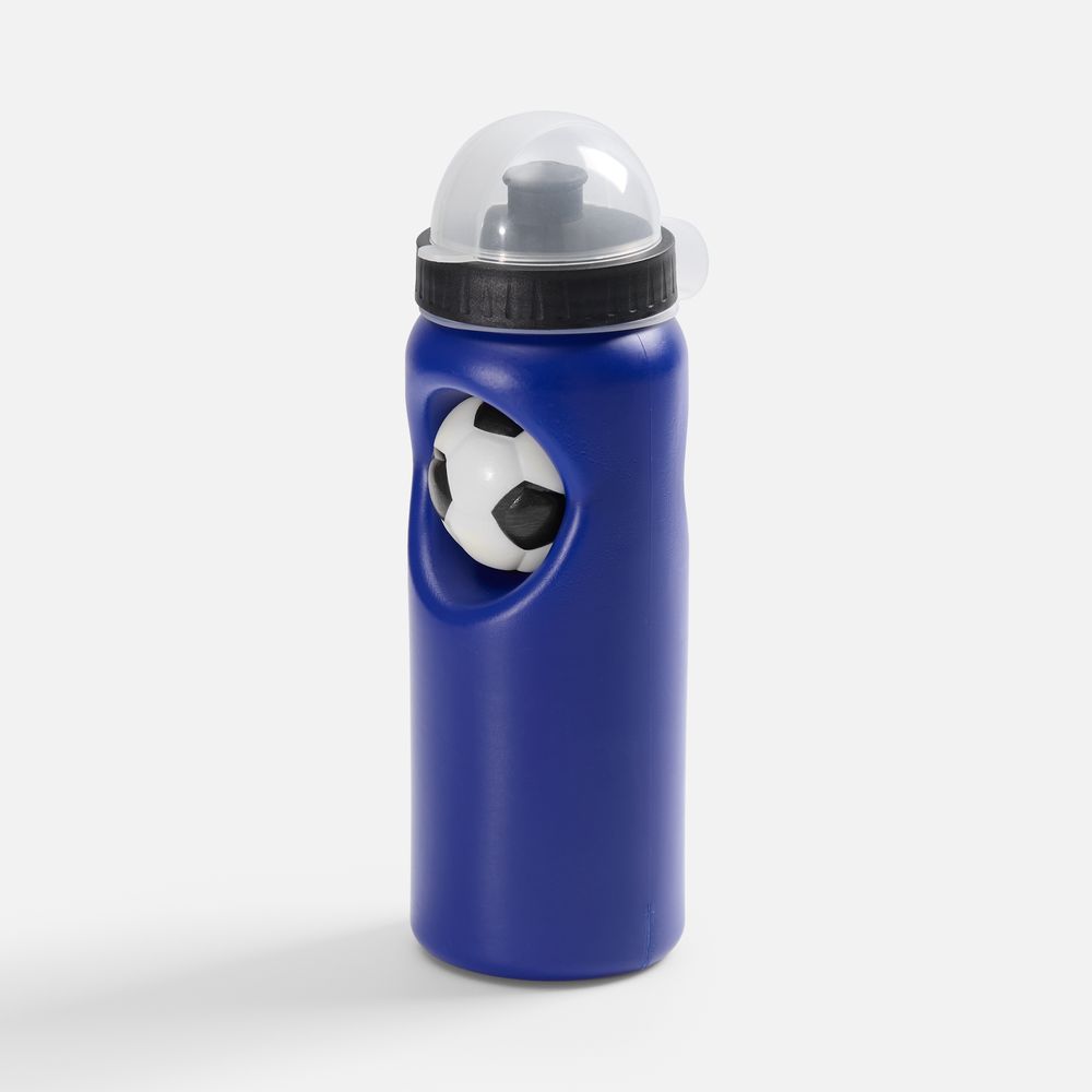 Бутылка с антистрессом Footballer с логотипом  | Print Logo