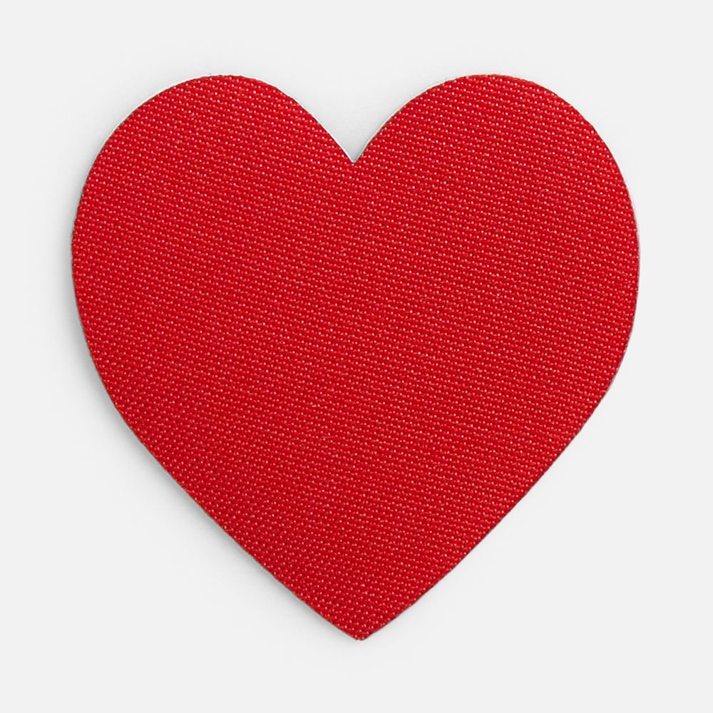 Наклейка тканевая Lunga Сor, M с логотипом сделано в России | Print Logo