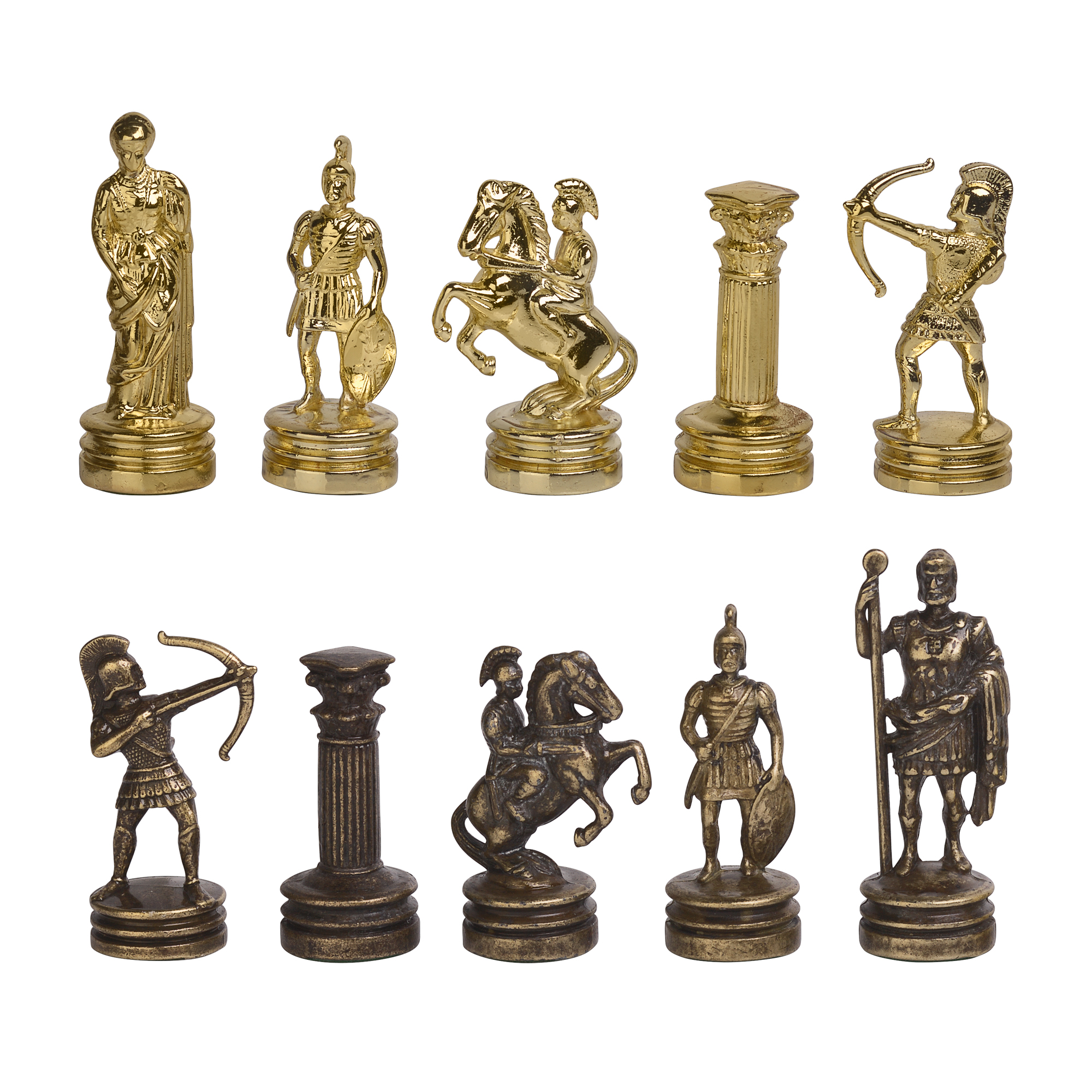 Шахматы "Греческие лучники" фото на сайте Print Logo.