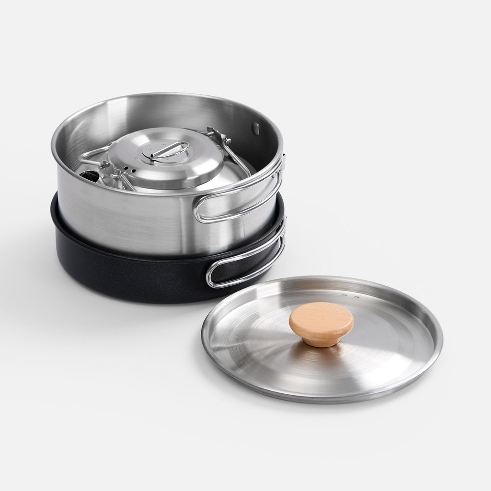 Набор туристической посуды Stackado фото на сайте  Print Logo.