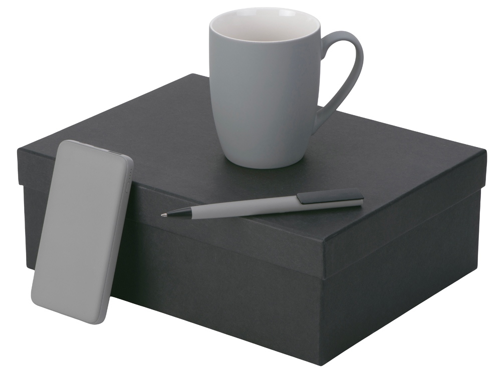 Подарочный набор COLOR IT c кружкой, ручкой и повербанком с логотипом  | Print Logo